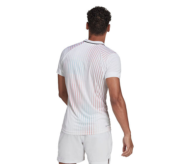 Adidas Melbourne Polo (M) (White)