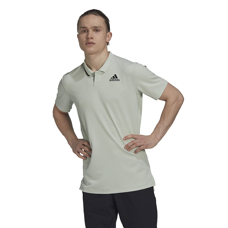 Adidas Us Series Polo (M) (Linen Green)