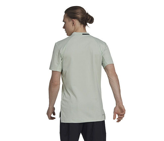 Adidas Us Series Polo (M) (Linen Green)
