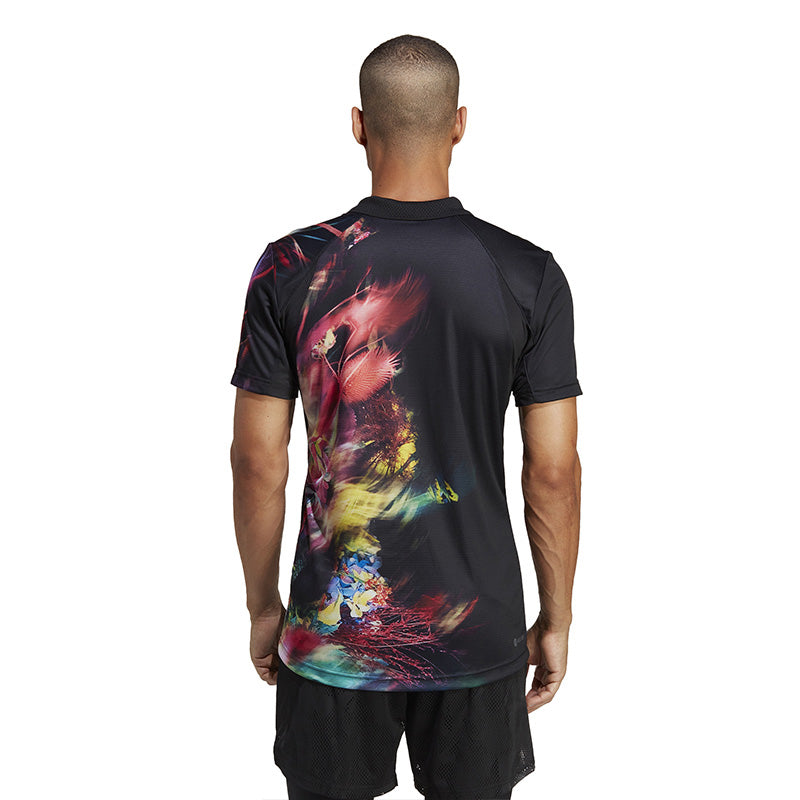 Adidas Melbourne Freelift Polo (M) (Multicolor)