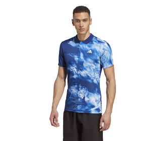 Adidas Melbourne Freelift Polo (M) (Victory Blue)
