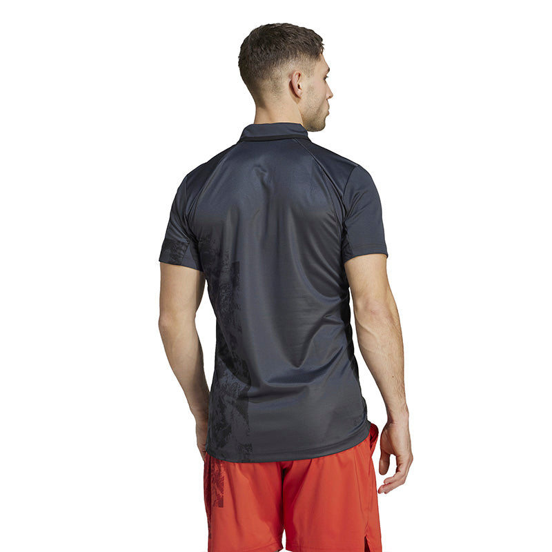 Adidas Paris Freelift Polo (M) (Carbon)