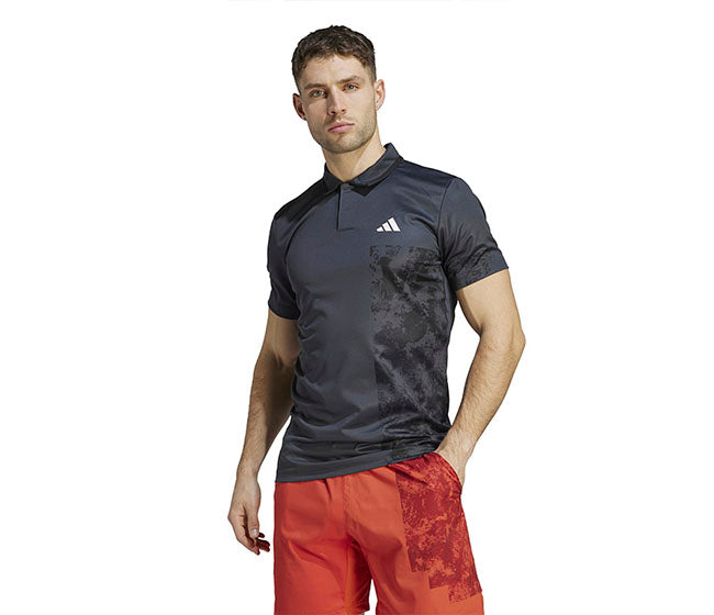 Adidas Paris Freelift Polo (M) (Carbon)