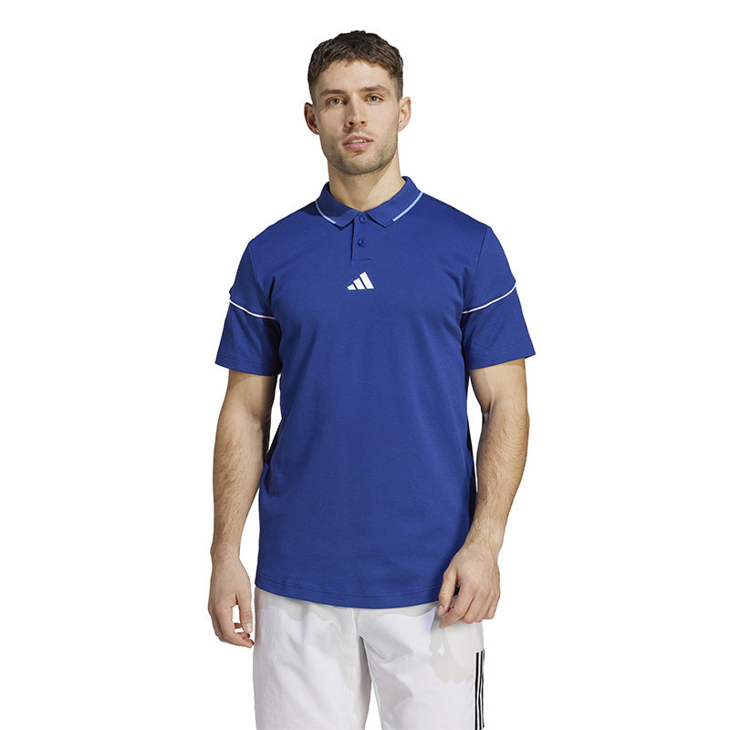 Adidas Premium Clubhouse Polo (M) (Victory Blue)