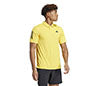 Adidas Club 3 Stripe Polo (M) (Bold Gold)