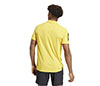 Adidas Club 3 Stripe Polo (M) (Bold Gold)
