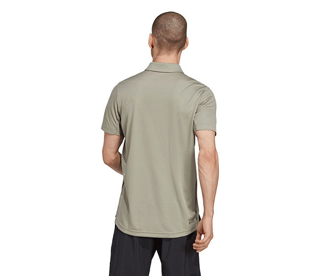 Adidas Heat.Rdy Polo (M) (Silver Pebble)