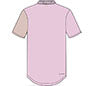 Adidas Clubhouse Color Block Polo (M) (Clear Pink)