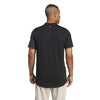Adidas Clubhouse Color Block Polo (M) (Black/Carbon)