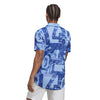 Adidas Club Graphic Polo (M) (Blue Fusion)