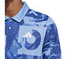 Adidas Club Graphic Polo (M) (Blue Fusion)