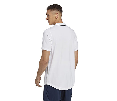 Adidas Club Pique Polo (M) (White)