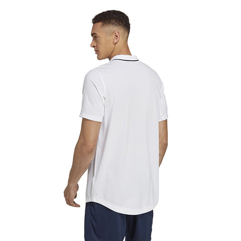 Adidas Club Pique Polo (M) (White)