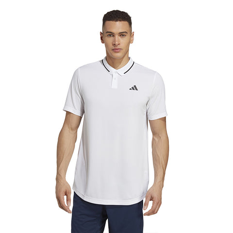 Adidas Club Pique Polo (M) (White)