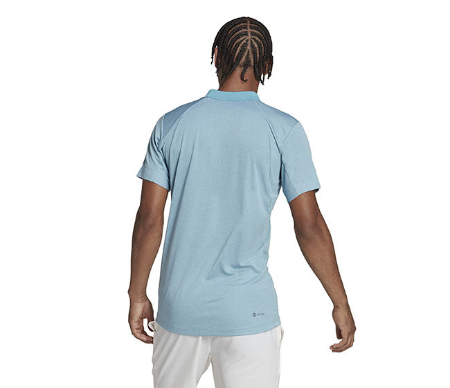 Adidas Tennis Freelift Polo (M) (Preloved Blue)