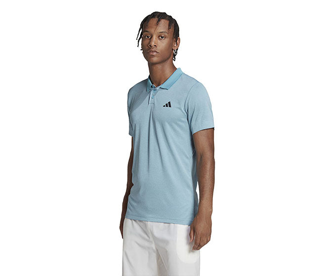 Adidas Tennis Freelift Polo (M) (Preloved Blue)