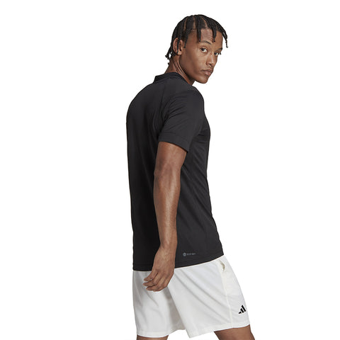 Adidas Tennis Freelift Polo (M) (Black)