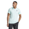 Adidas Club Henley (M) (Aqua)
