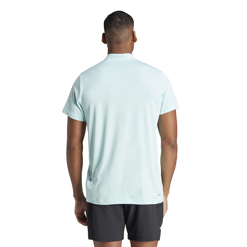 Adidas Club Henley (M) (Aqua)