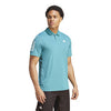 Adidas Club 3 Stripe Polo (M) (Arctic Fusion)