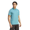 Adidas Club 3 Stripe Polo (M) (Arctic Fusion)