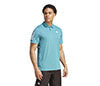 Adidas Club 3 Stripe Polo (M) (Arctic Fusion)