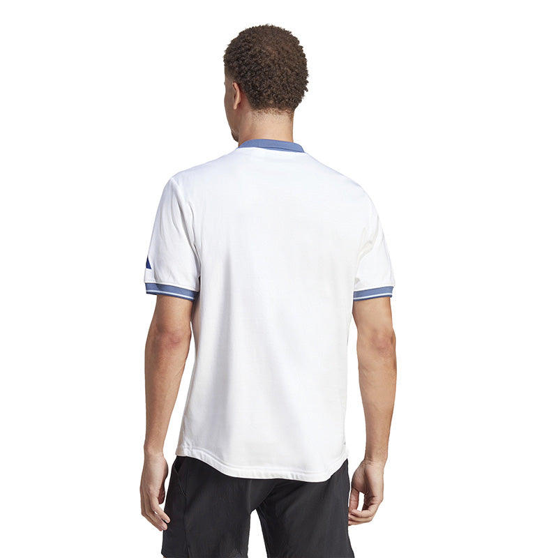 Adidas Clubhouse Premium Classic Polo (M) (White)