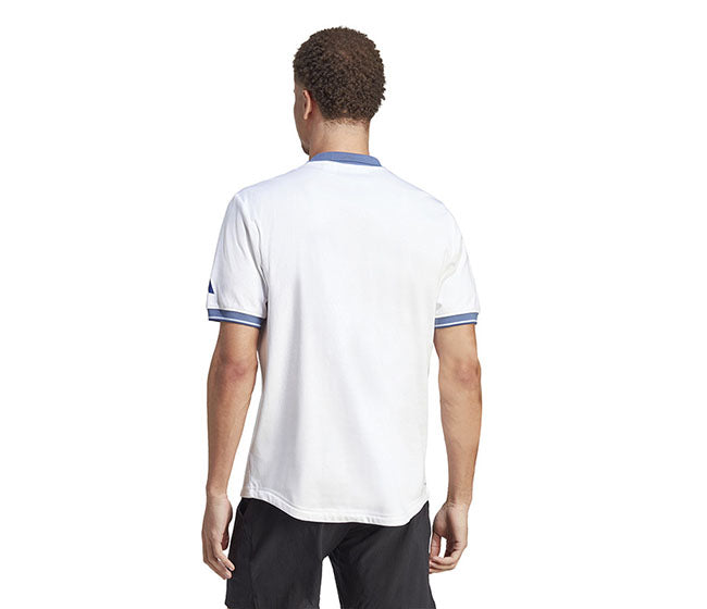 Adidas Clubhouse Premium Classic Polo (M) (White)
