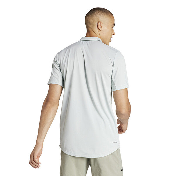 Adidas Club Pique Polo (M) (Wonder Silver)