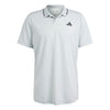 Adidas Club Pique Polo (M) (Wonder Silver)