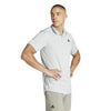 Adidas Club Pique Polo (M) (Wonder Silver)