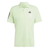 Adidas Club 3 Stripe Polo (M) (Green Spark)