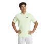 Adidas Club 3 Stripe Polo (M) (Green Spark)