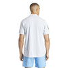 Adidas Club 3 Stripe Polo (M) (Halo Blue)