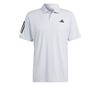 Adidas Club 3 Stripe Polo (M) (Halo Blue)