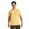 Adidas Club 3 Stripe Polo (M) (Hazy Orange)
