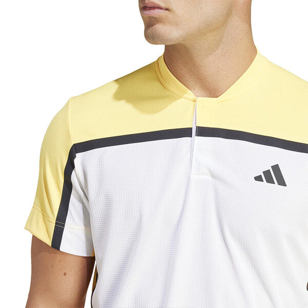 Adidas Freelift Henley Pro Polo (M) (White/Spark)