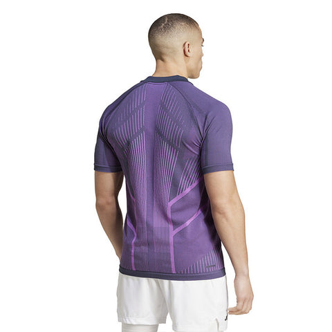 Adidas Seamless Freelift Polo Pro (M) (Aurora Ink)