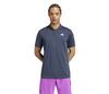 Adidas Club Henley (M) (Aurora Ink)