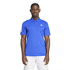 Adidas Club 3 Stripe Polo (M) (Lucid Blue)