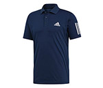 Adidas Club 3 Stripe Polo (M)