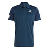Adidas Club 3 Stripe Polo (M) (Navy)