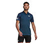 Adidas Club 3 Stripe Polo (M) (Navy)