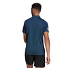 Adidas Club 3 Stripe Polo (M) (Navy)