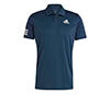 Adidas Club 3 Stripe Polo (M) (Navy)