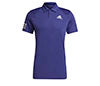 Adidas Club 3 Stripe Polo (M) (Purple)