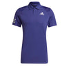 Adidas Club 3 Stripe Polo (M) (Purple)