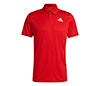 Adidas Club 3 Stripe Polo (M) (Red)