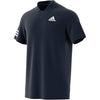 Adidas Club 3 Stripe Polo (M) (Navy)