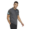 Adidas Club 3 Stripe Polo (M) (Dark Grey)